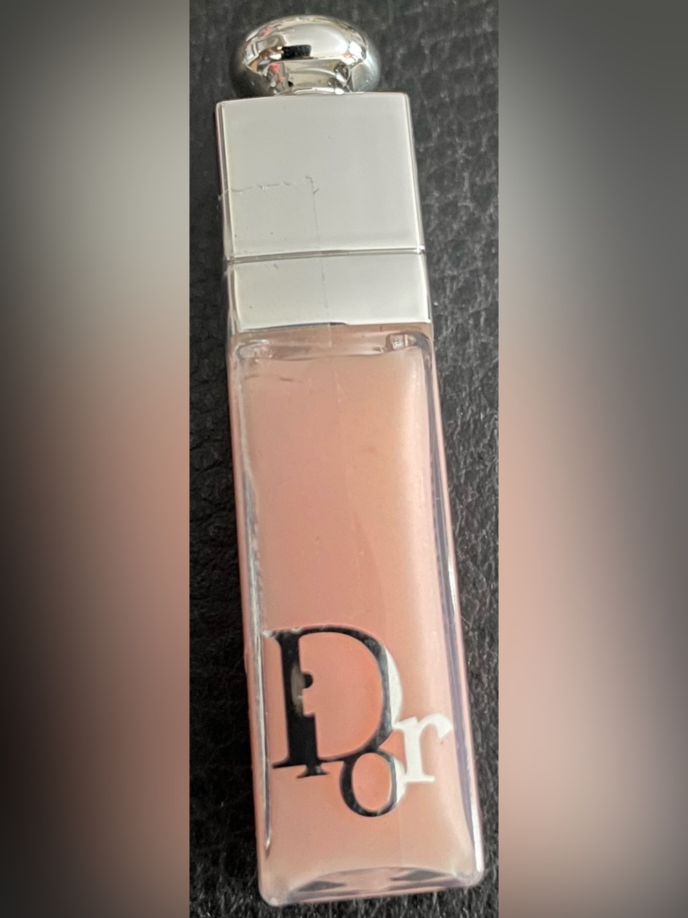 Dior Sheer Pink Lip Gloss with Silver Cap